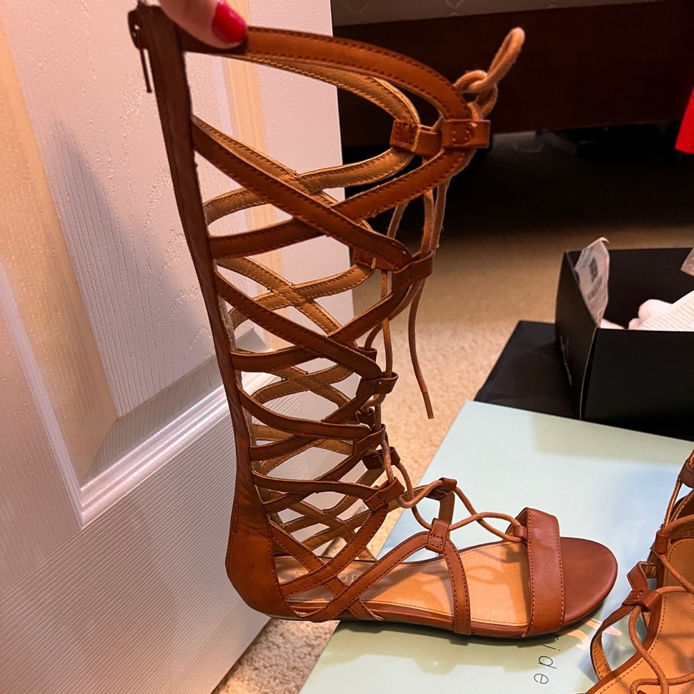 Report gladiator sandals from DSW
